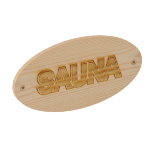 Табличка для сауни Sawo 950-T
