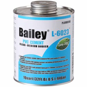 Клей для труб ПВХ Bailey L-6023